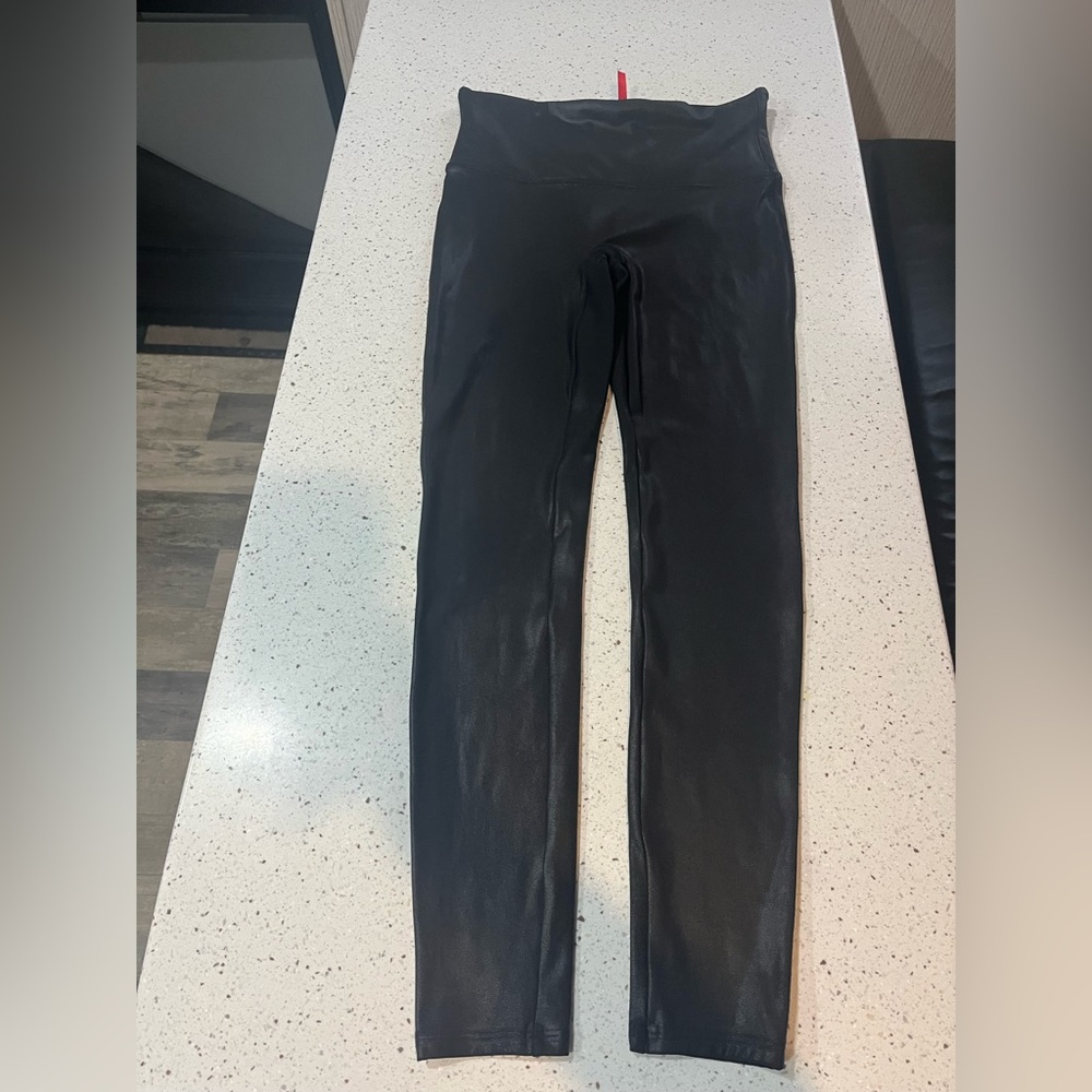 SPANX faux leather leggings